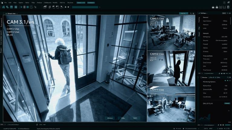 Modern campus security access control system and surveillance technology